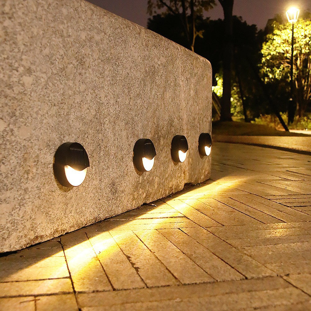 RadiantStep Solar Bodenleuchte – LED Wandleuchte für Außen