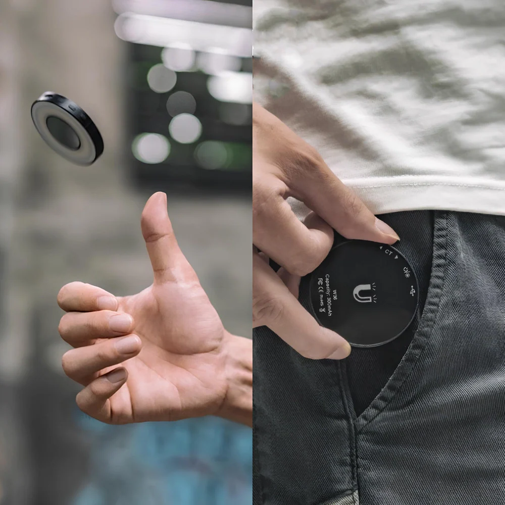 LumiMag LED Fotolicht Magnetisch – Tragbar & Dimmbar Weiß