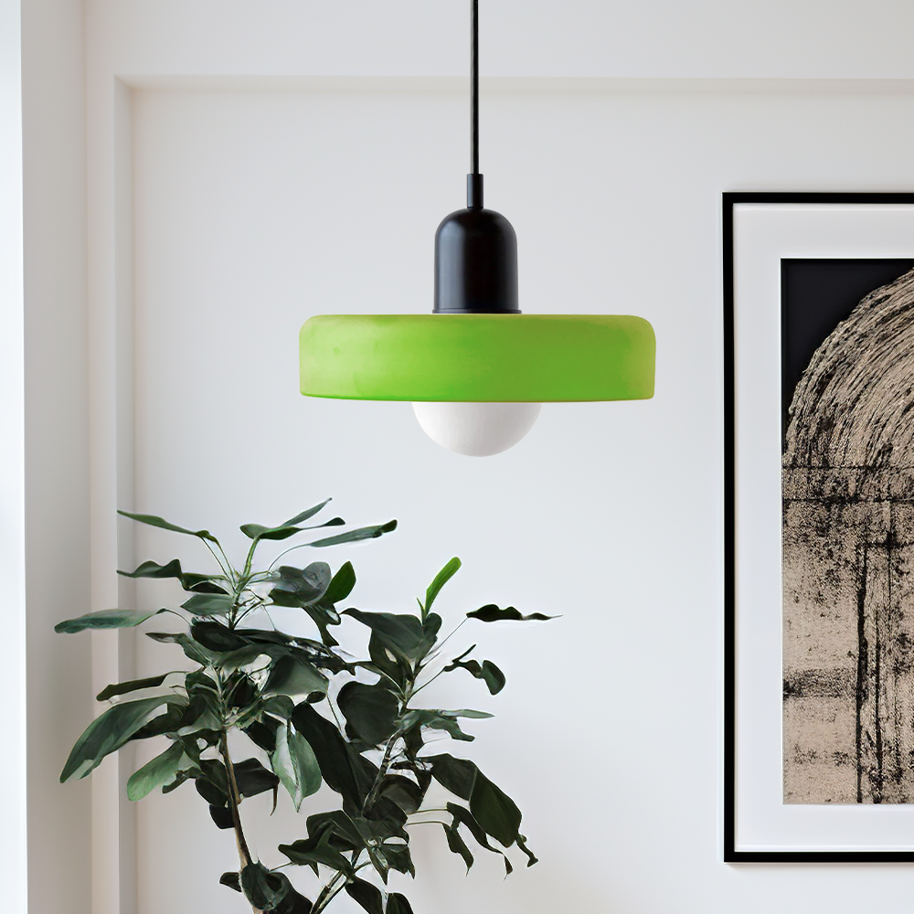 Verstellbare Bauhaus Pendelleuchte aus Glas – Esszimmer & Wohnzimmer Beleuchtung
