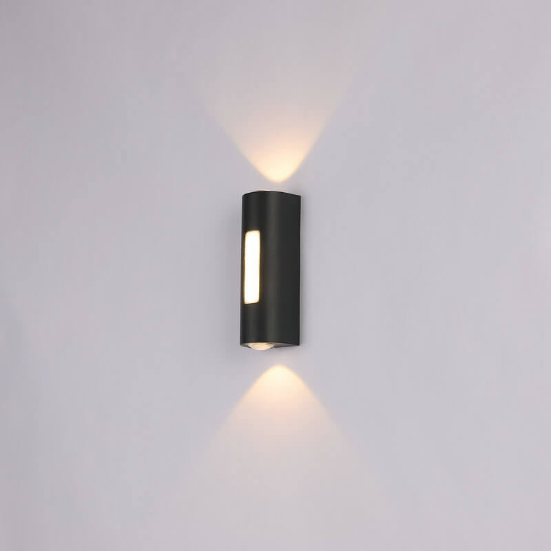 Lumevix – Zylindrische LED-Außenwandleuchte für Garten & Terrasse