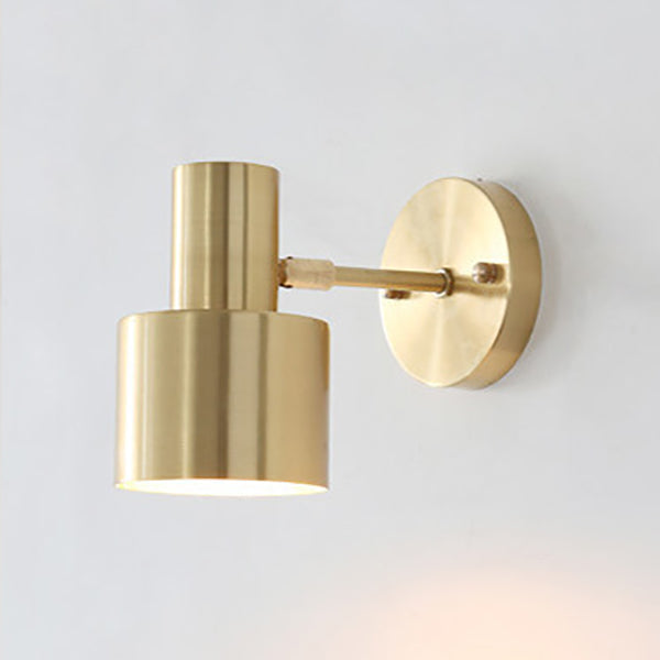 AuraGold – Minimalistische Goldene Wandleuchte