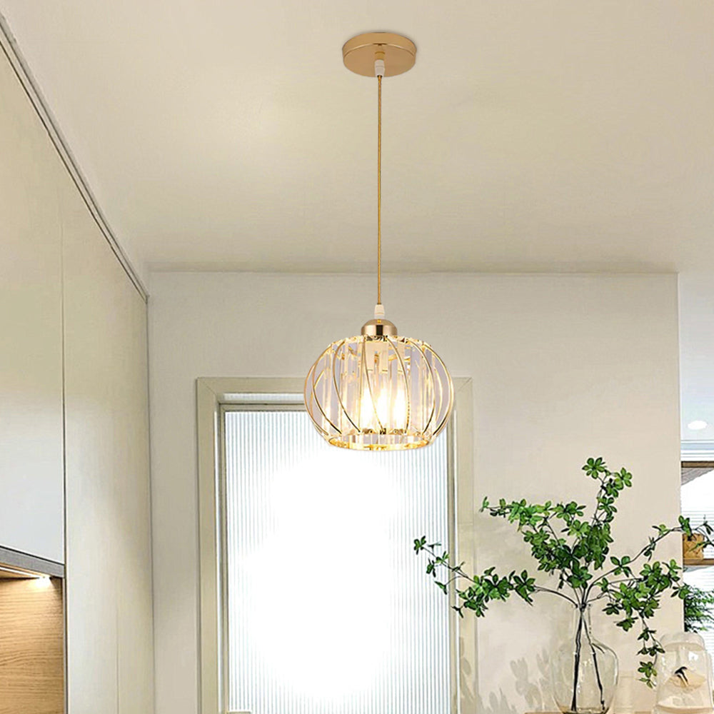 Nordische Pendelleuchte Glas – LED – Kugelform – Flur & Wohnzimmer