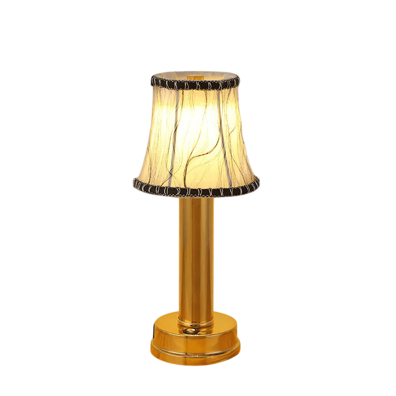 SoftAura - Premium LED-Tischlampe aus Stoff