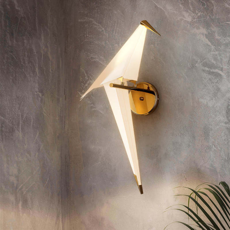 Vogelleuchte – Stilvolle LED-Wandlampe mit Vogelmotiv