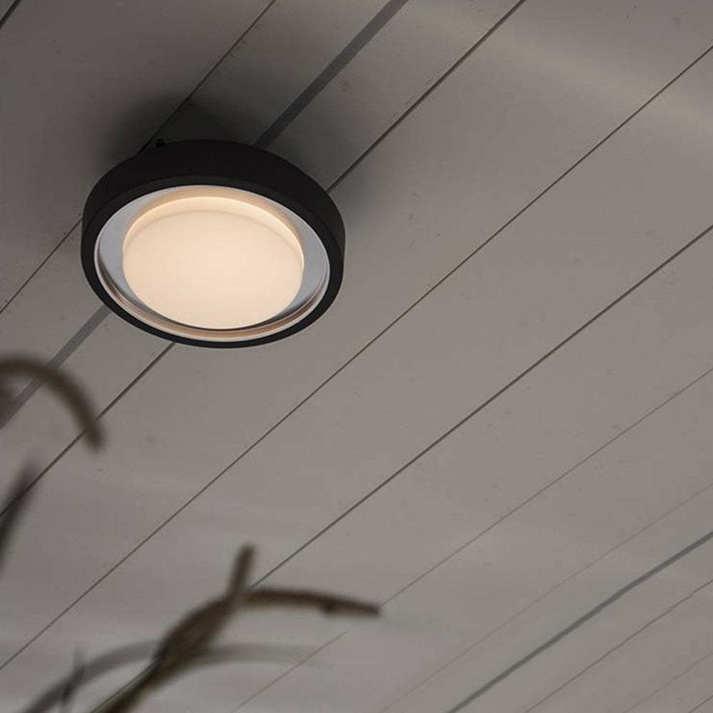 SkyLumo Außenwandleuchte & Deckenlampe Modern LED Schwarz Terrasse