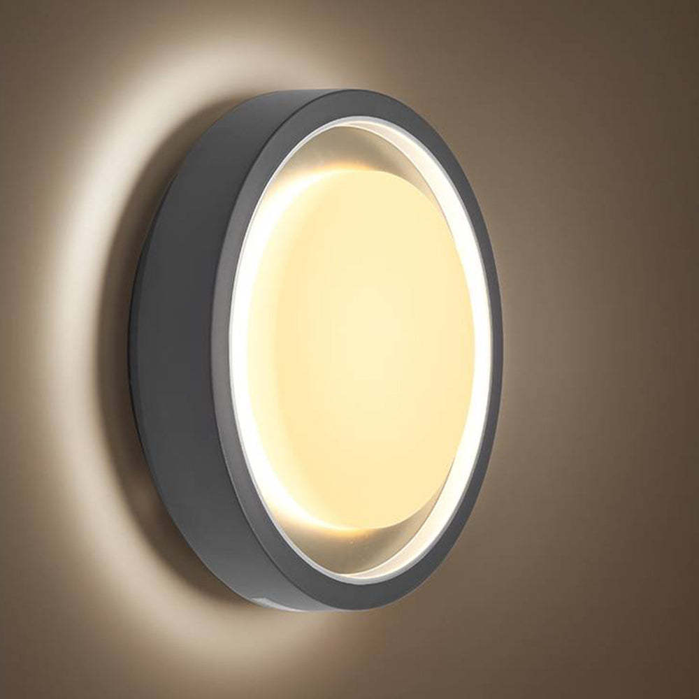 SkyLumo Außenwandleuchte & Deckenlampe Modern LED Schwarz Terrasse