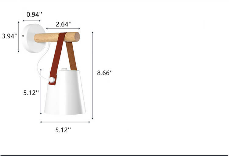 TimberLite – Wandleuchte mit Holzarm