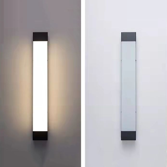 LumoLine Außenwandleuchte Modern LED Schwarz für Terrasse