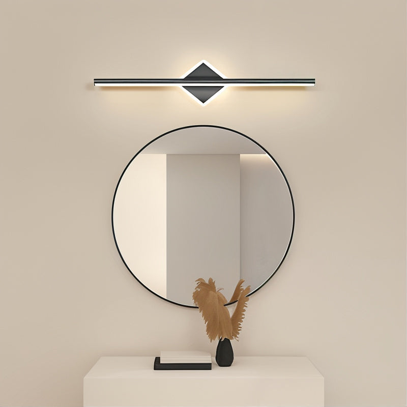 GleamNova – Stilvolle LED-Wandlampe in Schwarz/Gold