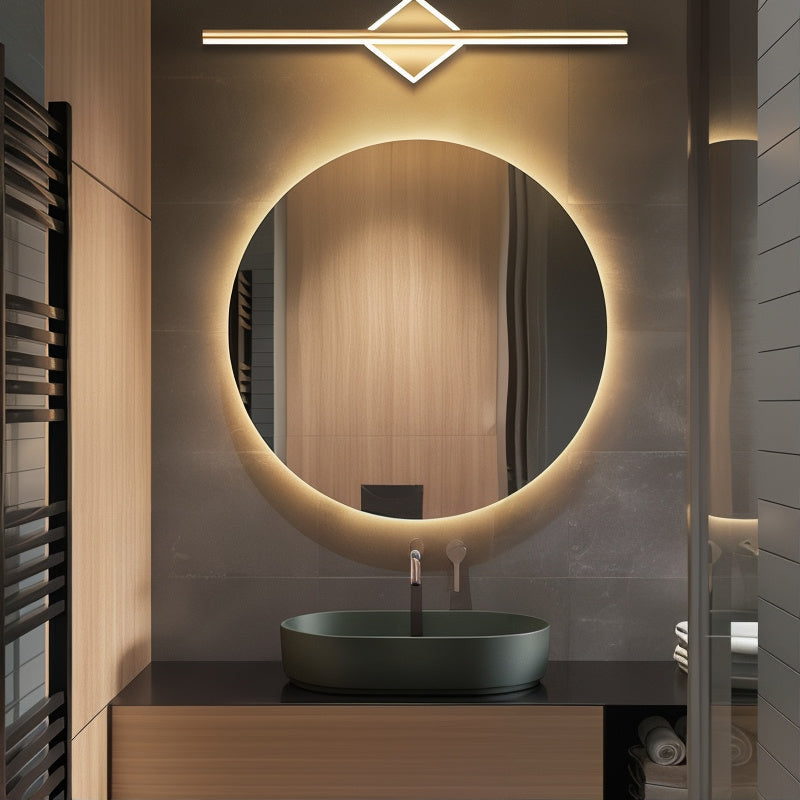GleamNova – Stilvolle LED-Wandlampe in Schwarz/Gold