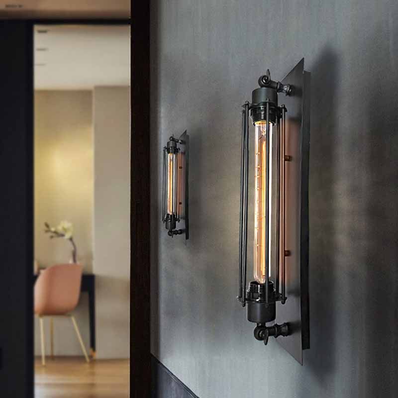 TimelessBeam LED-Wandleuchte – Vintage Look mit Farbwahl für Wohnzimmer
