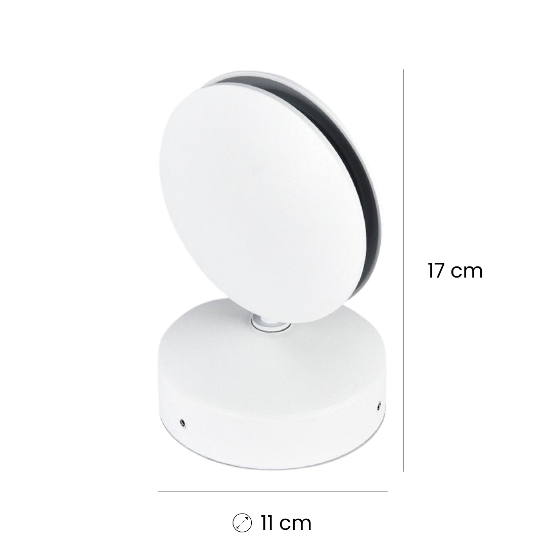 Skyglow I Flexible LED-Lampe mit 360° Rotation - Modernes Design für Innen und Außen