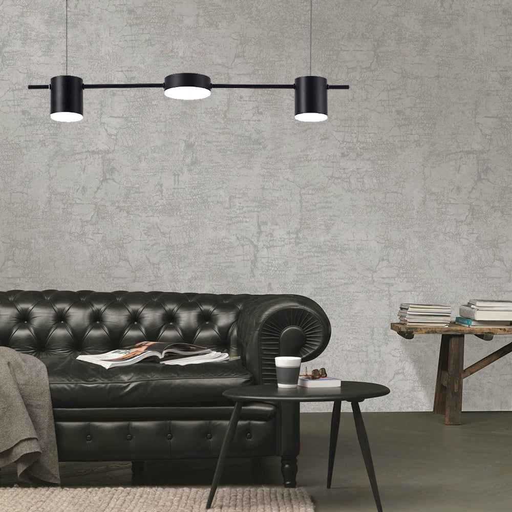 SophieGlow Pendelleuchte – 3/5-flammig, Schwarz-Gold, Modernes Design