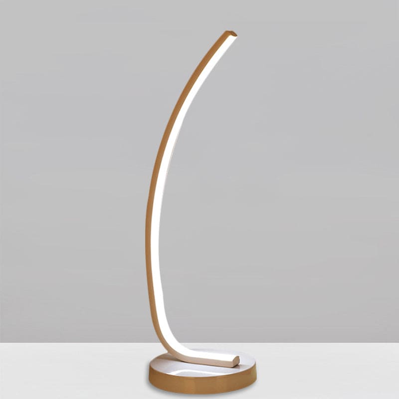 FlexGlow LED-Tischlampe modern biegbar Schwarz Bürolicht