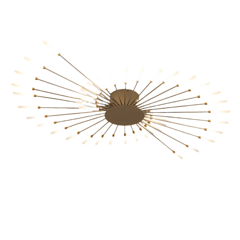 ZenithLume - Moderne Burst LED Plafondlamp