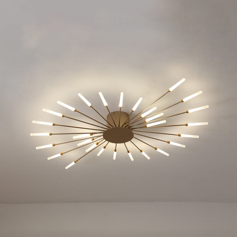 ZenithLume - Moderne Burst LED Plafondlamp