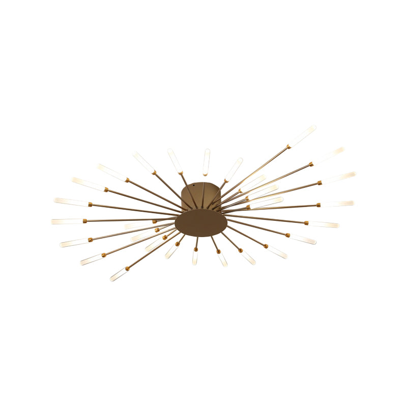 ZenithLume - Moderne Burst LED Plafondlamp