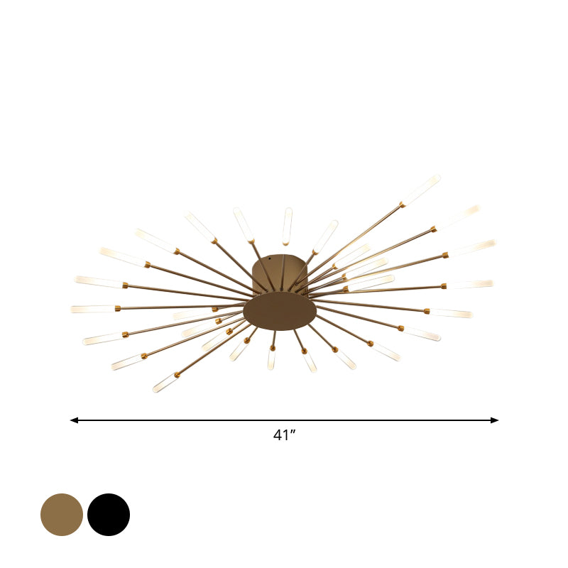 ZenithLume - Moderne Burst LED Plafondlamp