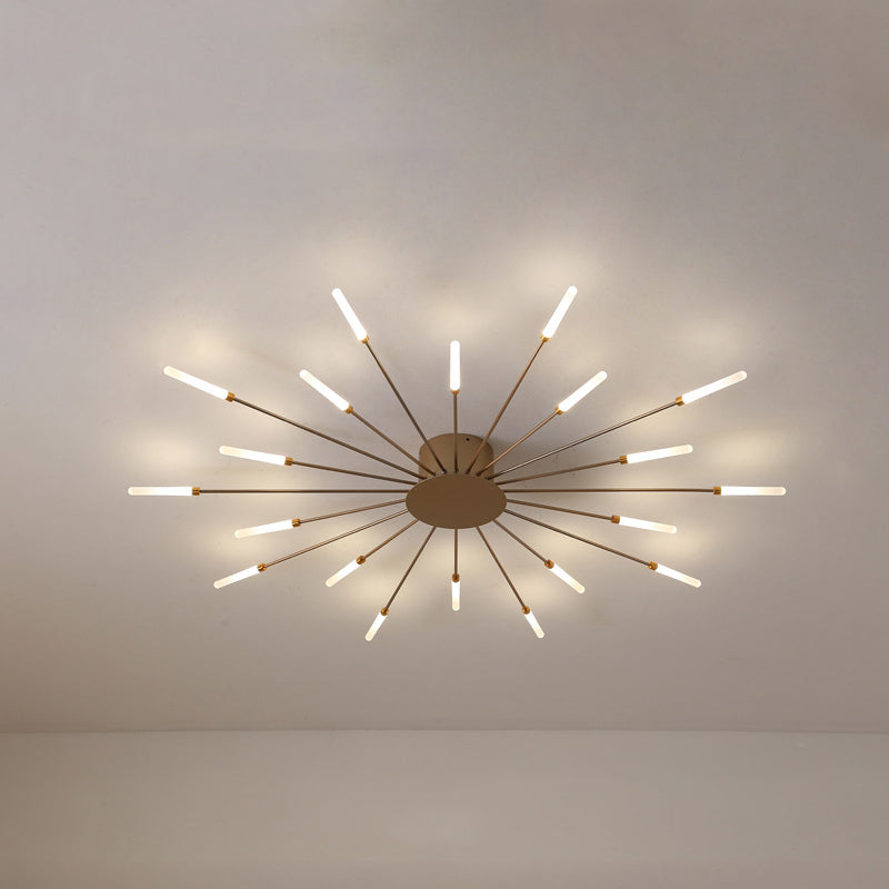 ZenithLume - Moderne Burst LED Plafondlamp