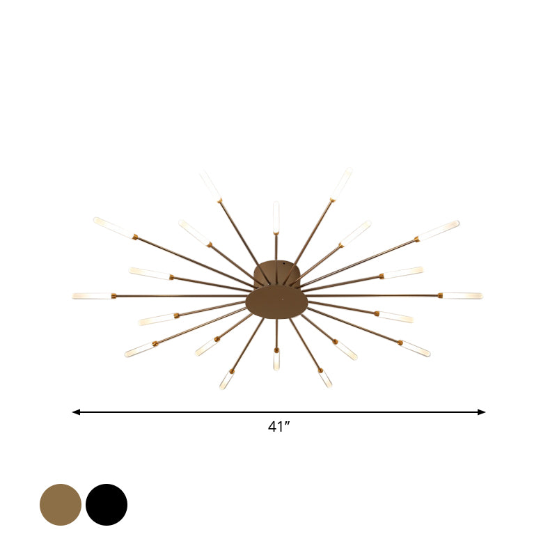 ZenithLume - Moderne Burst LED Plafondlamp