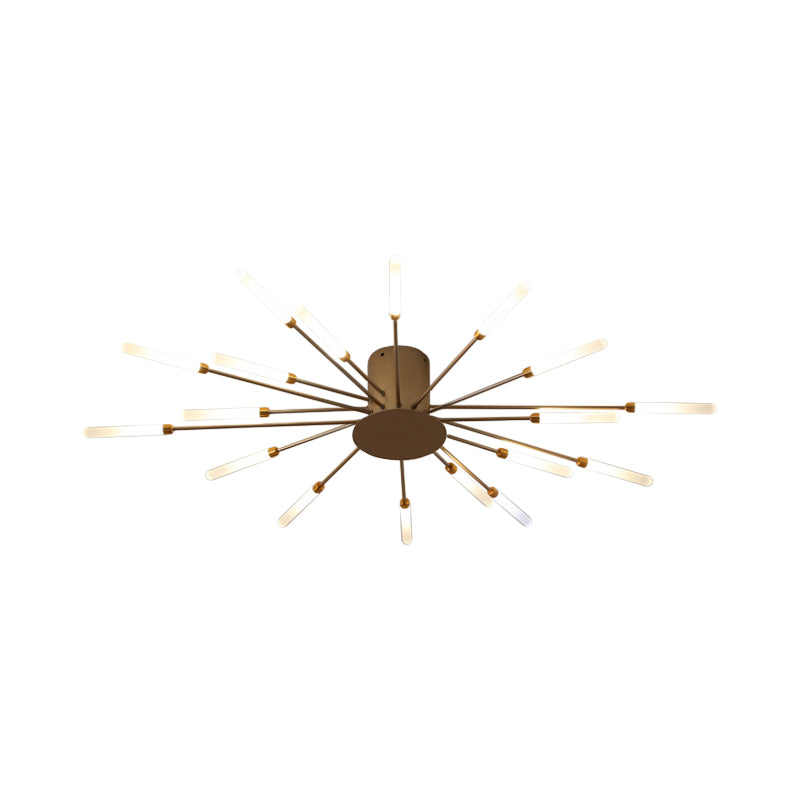 ZenithLume - Moderne Burst LED Plafondlamp