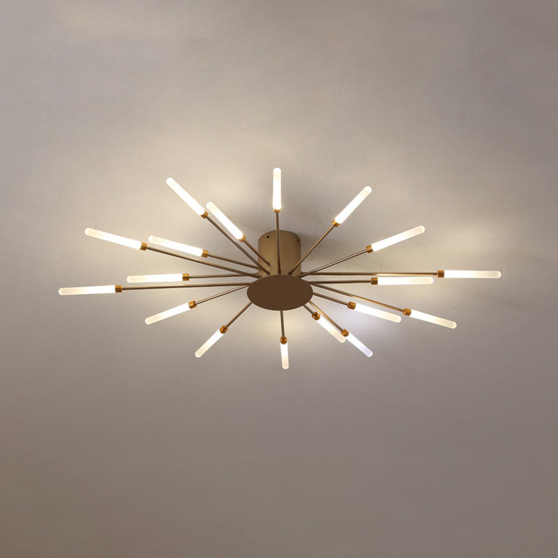 ZenithLume - Moderne Burst LED Plafondlamp