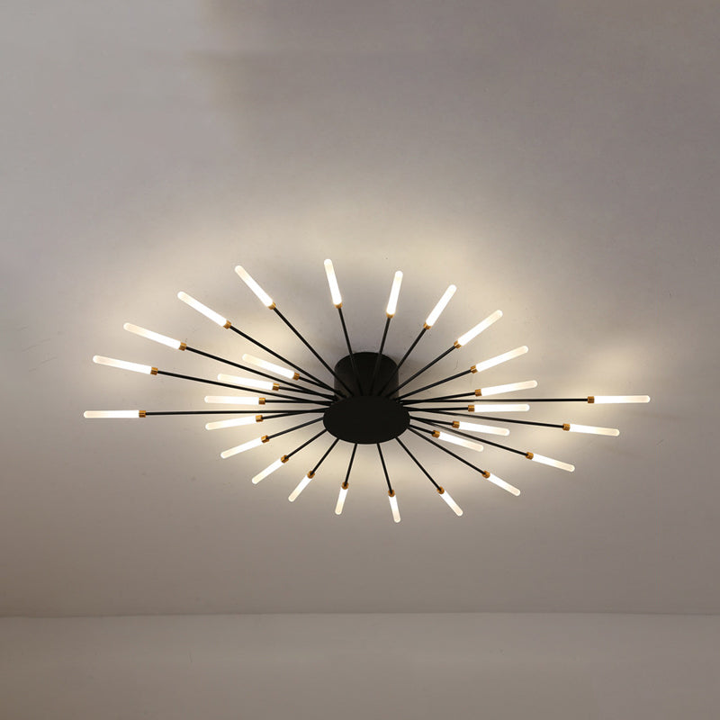 ZenithLume - Moderne Burst LED Plafondlamp