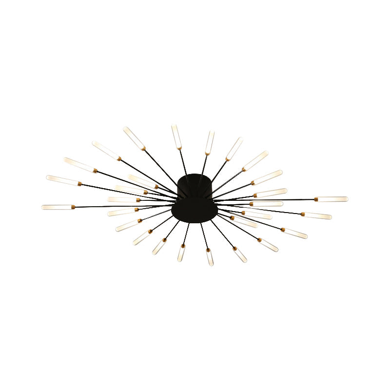 ZenithLume - Moderne Burst LED Plafondlamp