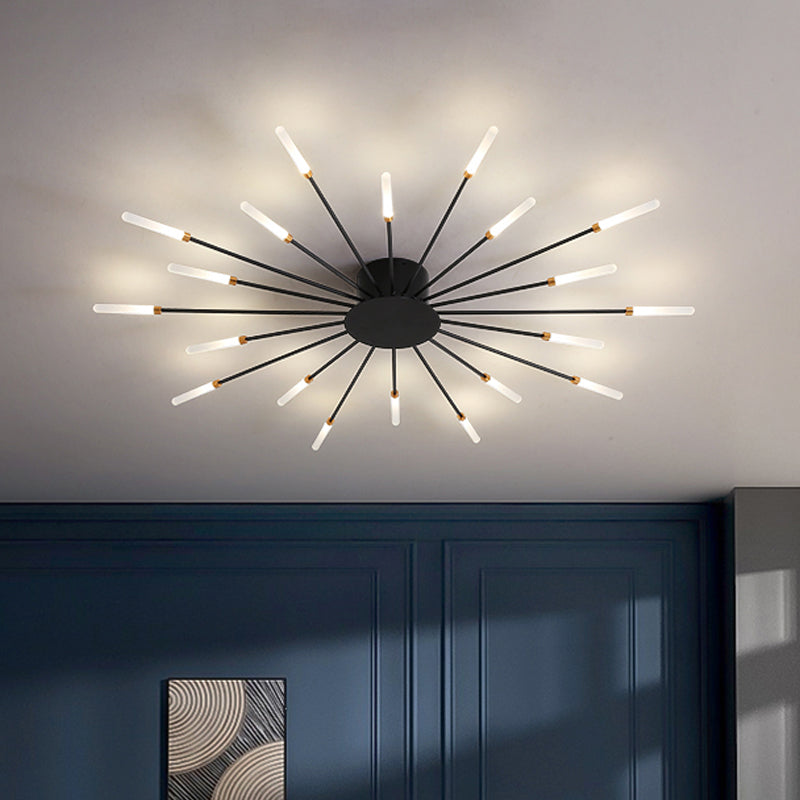 ZenithLume - Moderne Burst LED Plafondlamp