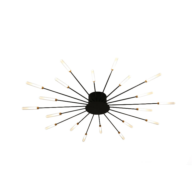 ZenithLume - Moderne Burst LED Plafondlamp