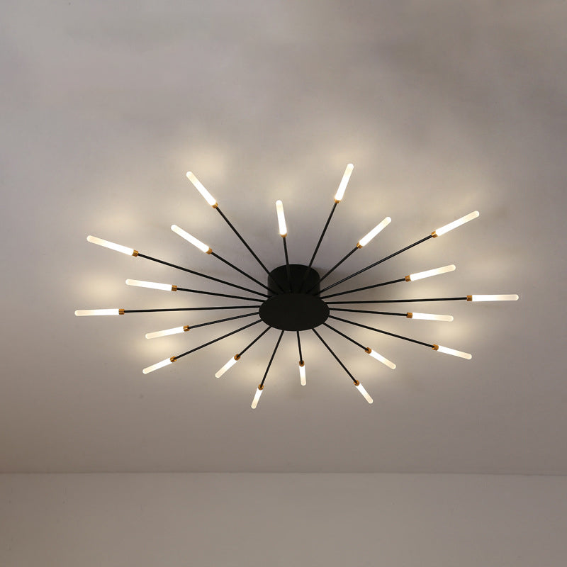 ZenithLume - Moderne Burst LED Plafondlamp