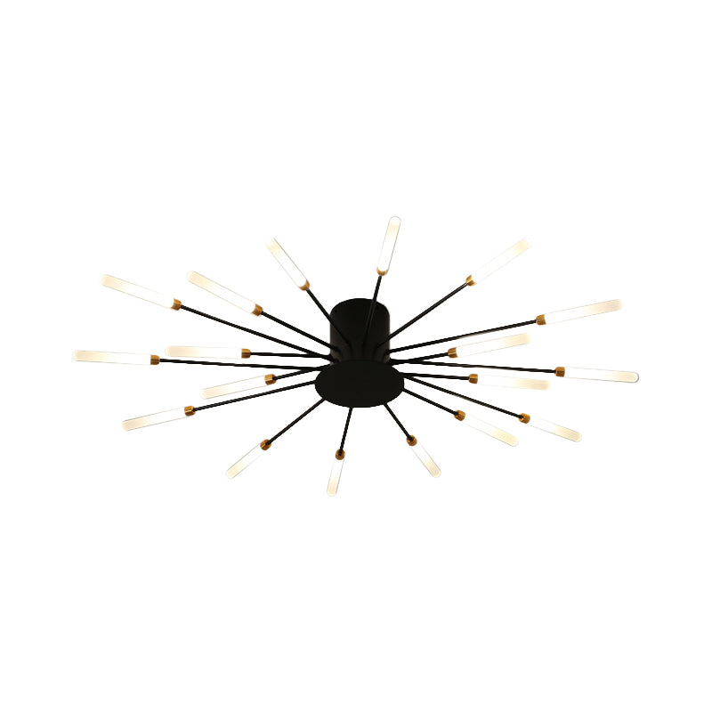 ZenithLume - Moderne Burst LED Plafondlamp