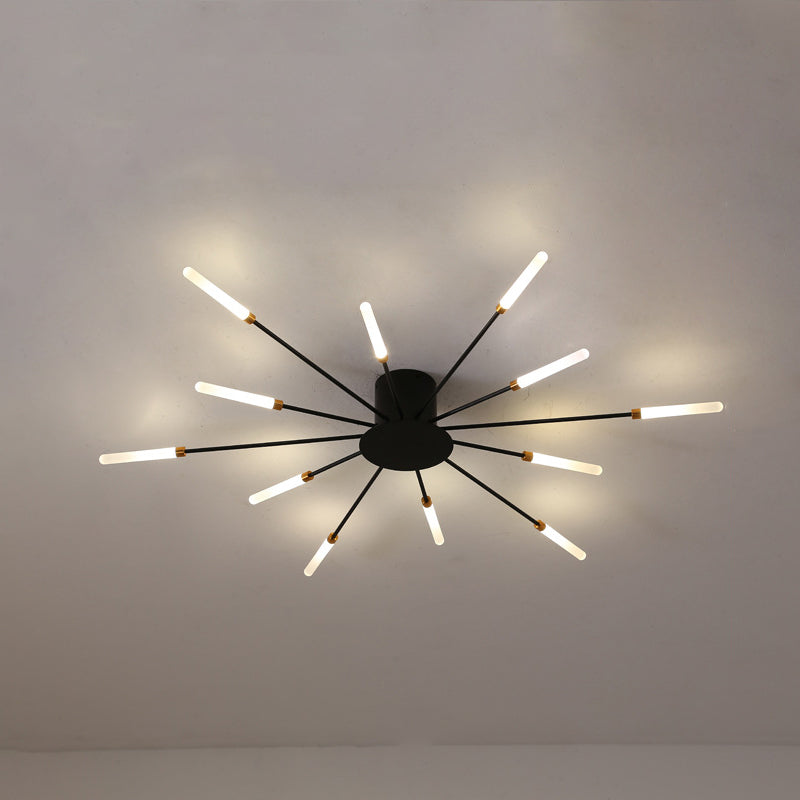 ZenithLume - Moderne Burst LED Plafondlamp