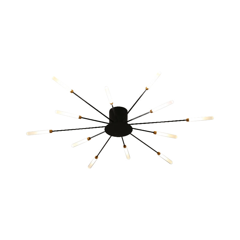 ZenithLume - Moderne Burst LED Plafondlamp