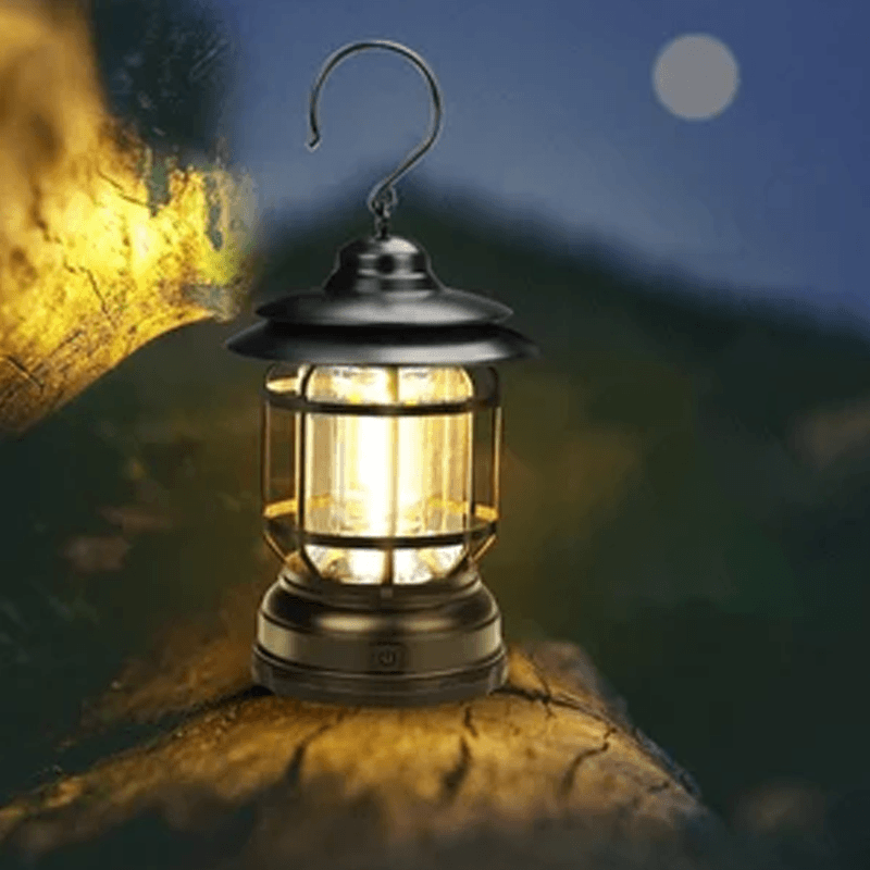 RetroLight – Tragbares Vintage-Campinglicht