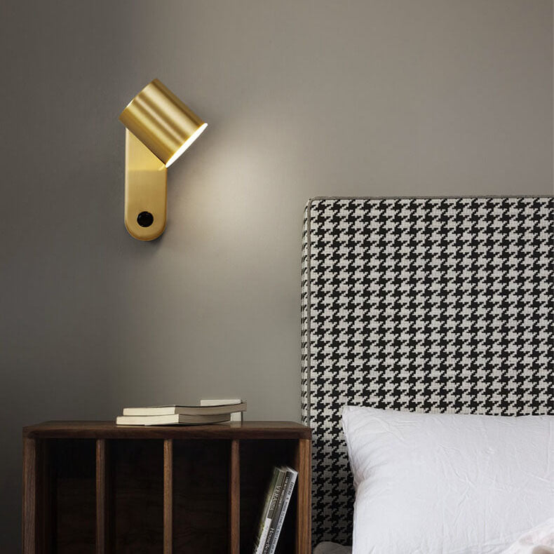Brillano LED-Wandleuchte in Kupfer – Modern & Elegant für Wohnzimmer & Flur