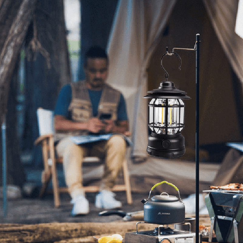 RetroLight – Tragbares Vintage-Campinglicht