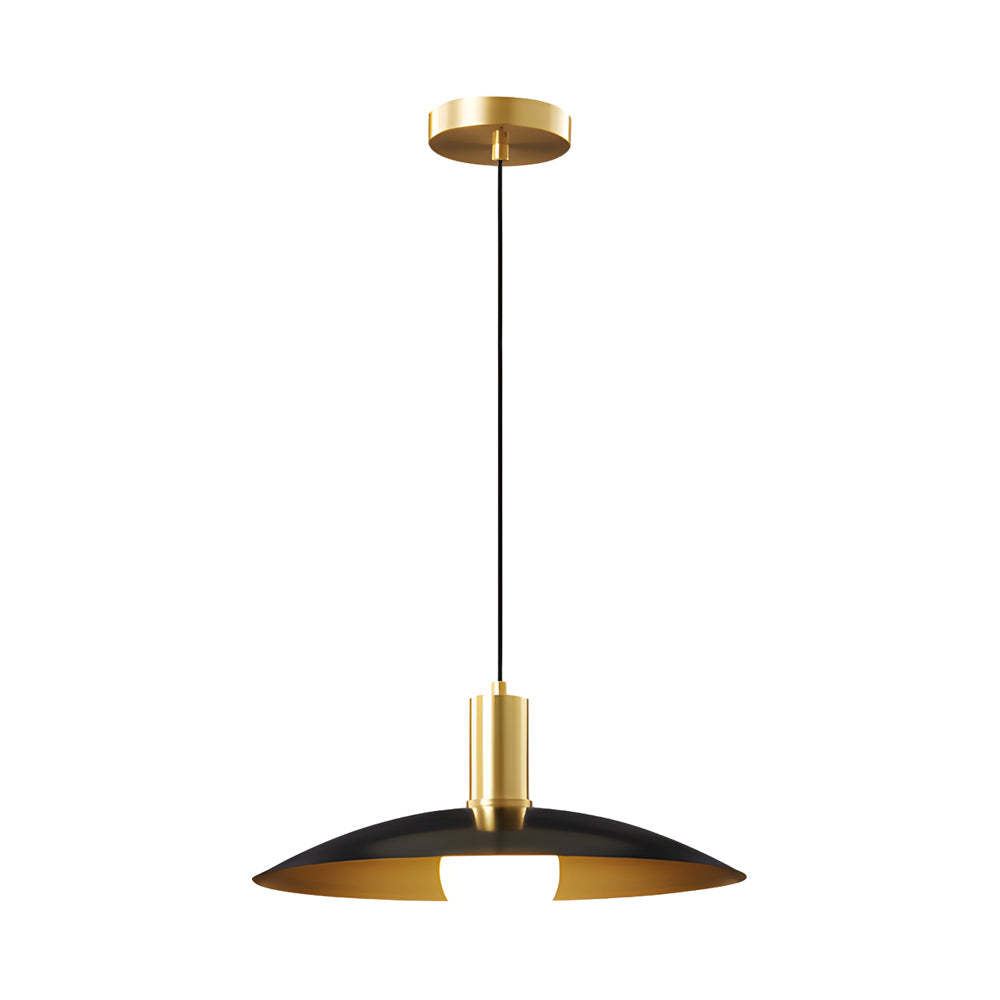 AuraBrass LED Pendelleuchte – Vintage Design in Messing & Glas