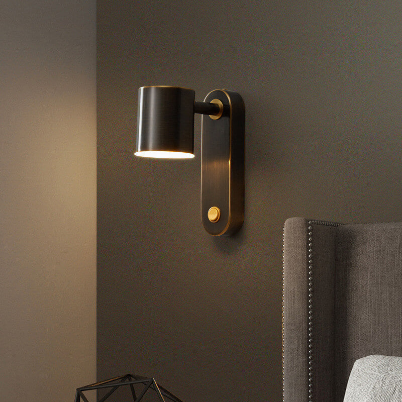 Brillano LED-Wandleuchte in Kupfer – Modern & Elegant für Wohnzimmer & Flur
