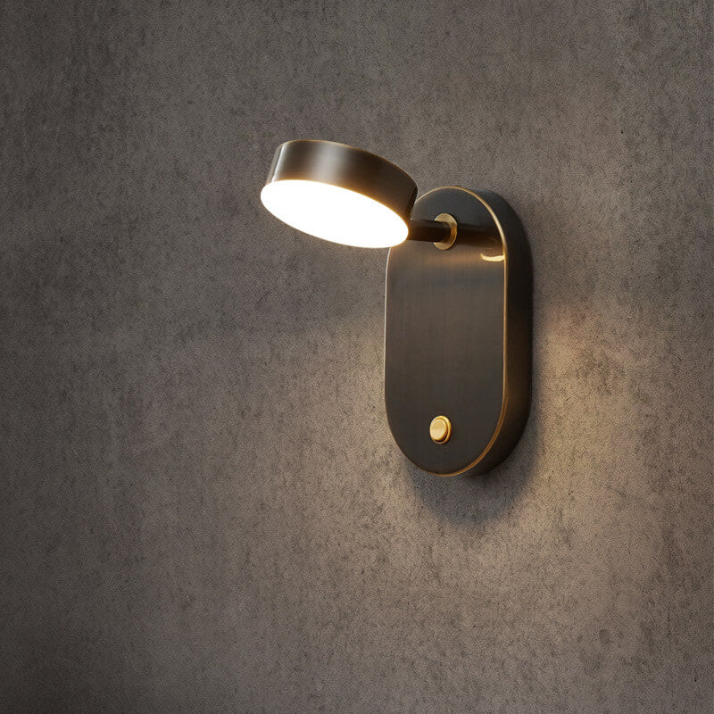 Brillano LED-Wandleuchte in Kupfer – Modern & Elegant für Wohnzimmer & Flur