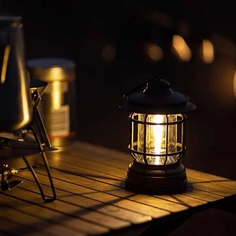 RetroLight – Tragbares Vintage-Campinglicht
