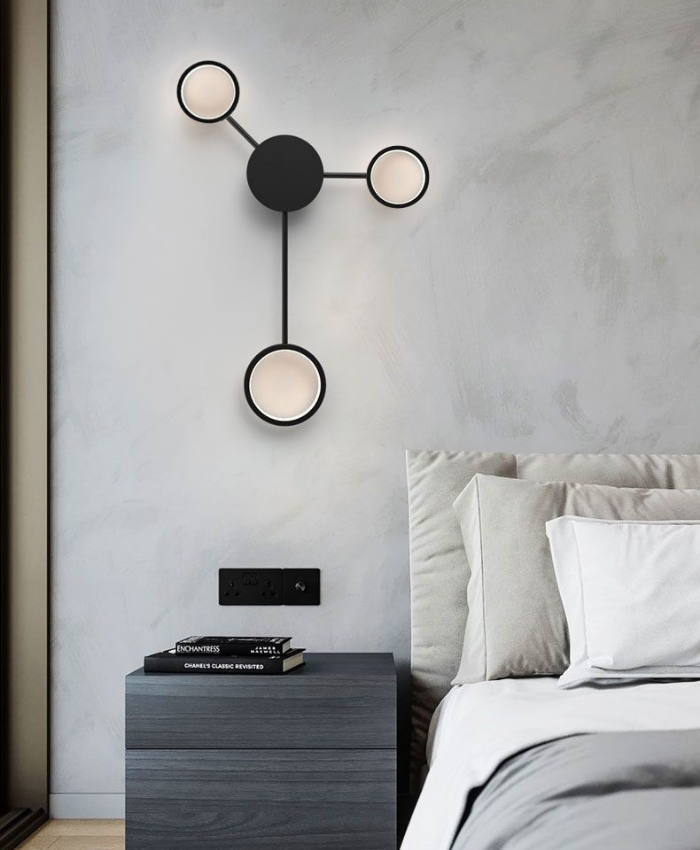 DotSphere - Minimalistische LED-Wandleuchte mit einzigartiger Konnektivität
