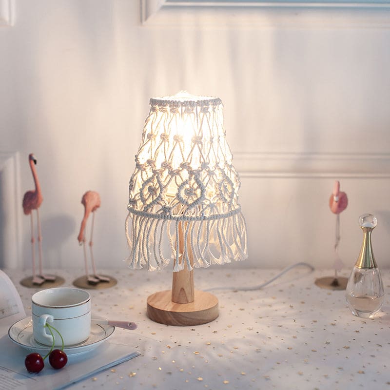 ConeLuma Tischlampe Modern Flexarm Keramikfuß Weiß Schlafzimmer