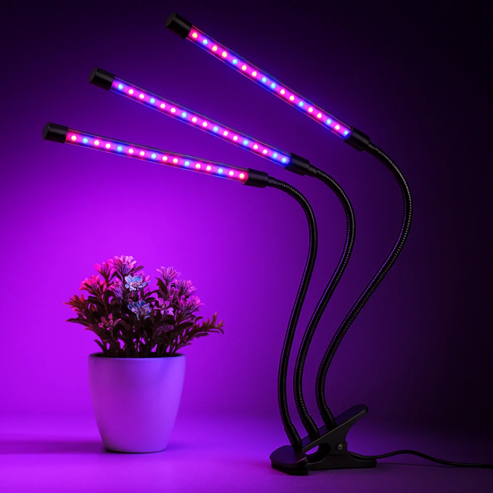 GrowLuma Pflanzenlampe – LED Vollspektrum Licht Weiß für Indoor