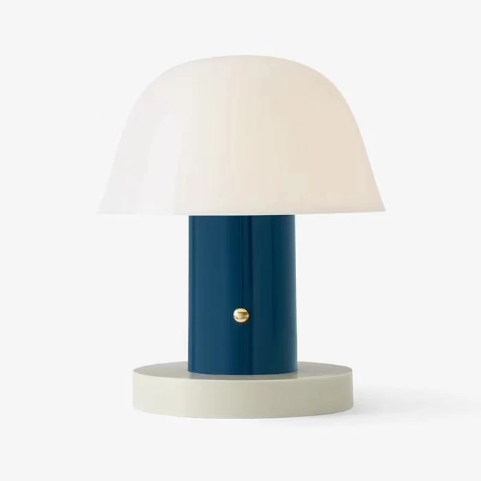 Moderne Tischlampe in Pilzform – LED – Warmes Licht für Wohnzimmer
