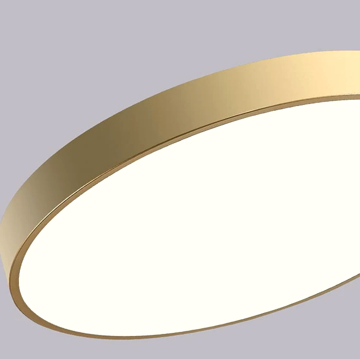 LumiCircle LED Deckenlampe Rund Modern Dimmbar Weiß fürs Wohnzimmer