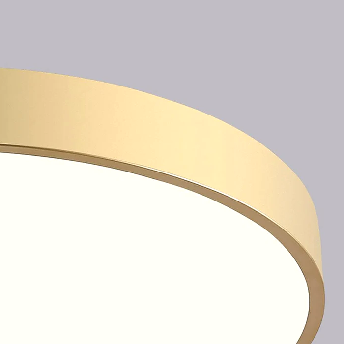 LumiCircle LED Deckenlampe Rund Modern Dimmbar Weiß fürs Wohnzimmer