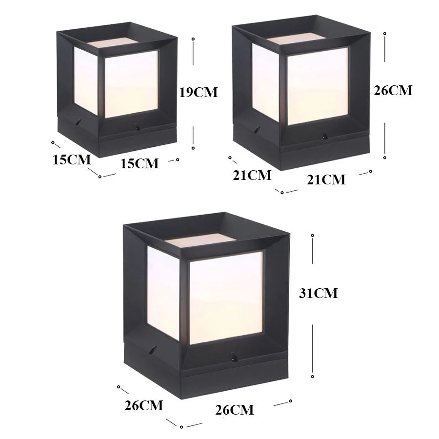 CubicGlow - LED Minimalistische Stehlampe