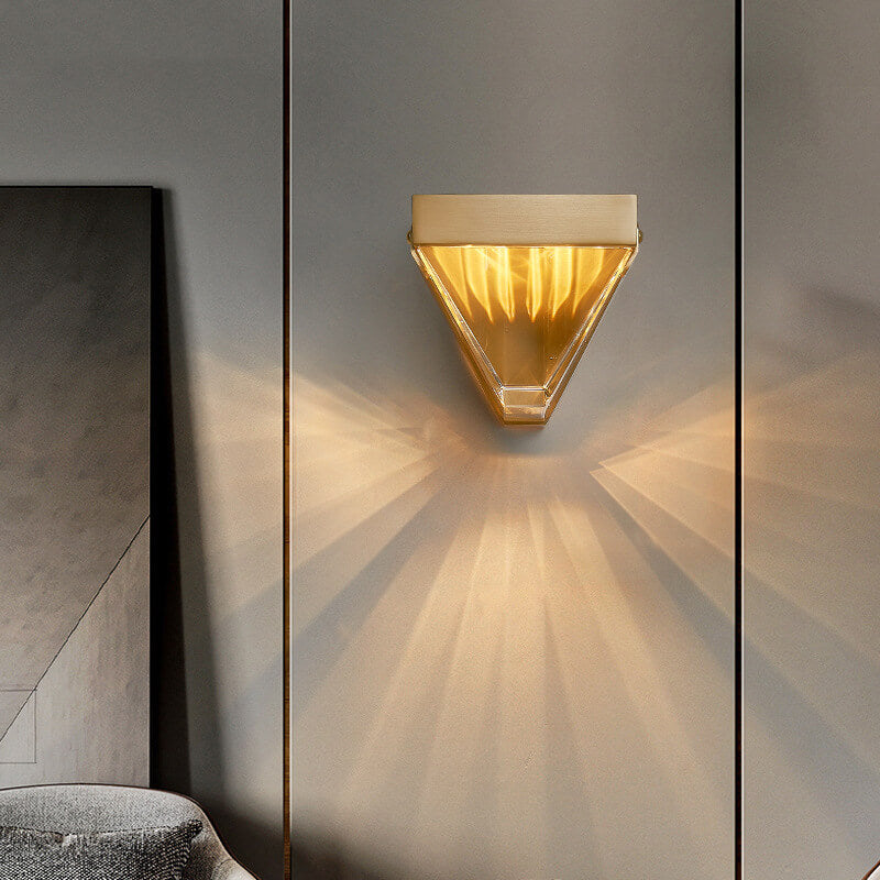 GlowGrid - Moderne LED-Wandleuchte mit geometrischen Mustern