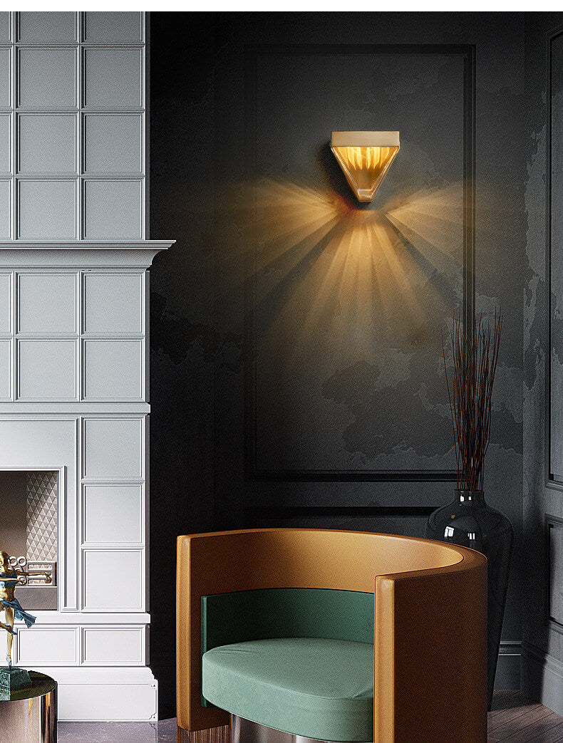 GlowGrid - Moderne LED-Wandleuchte mit geometrischen Mustern